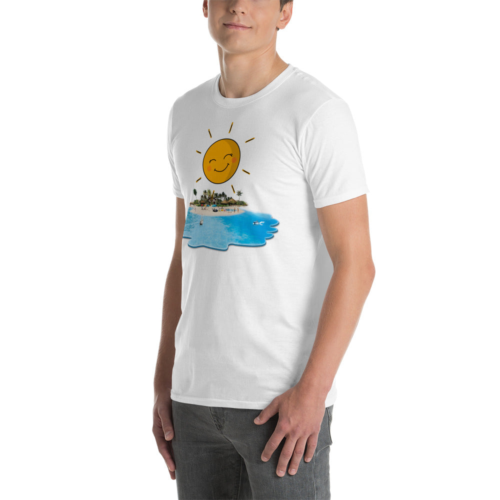 Summer sun beach Unisex-T-Shirt - souverista