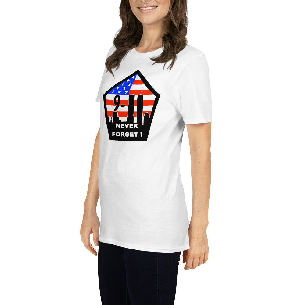 9/11 never forget Unisex-T-Shirt