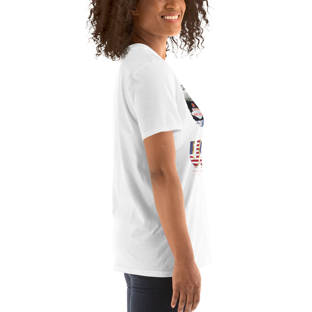Sign a picture USA Unisex-T-Shirt