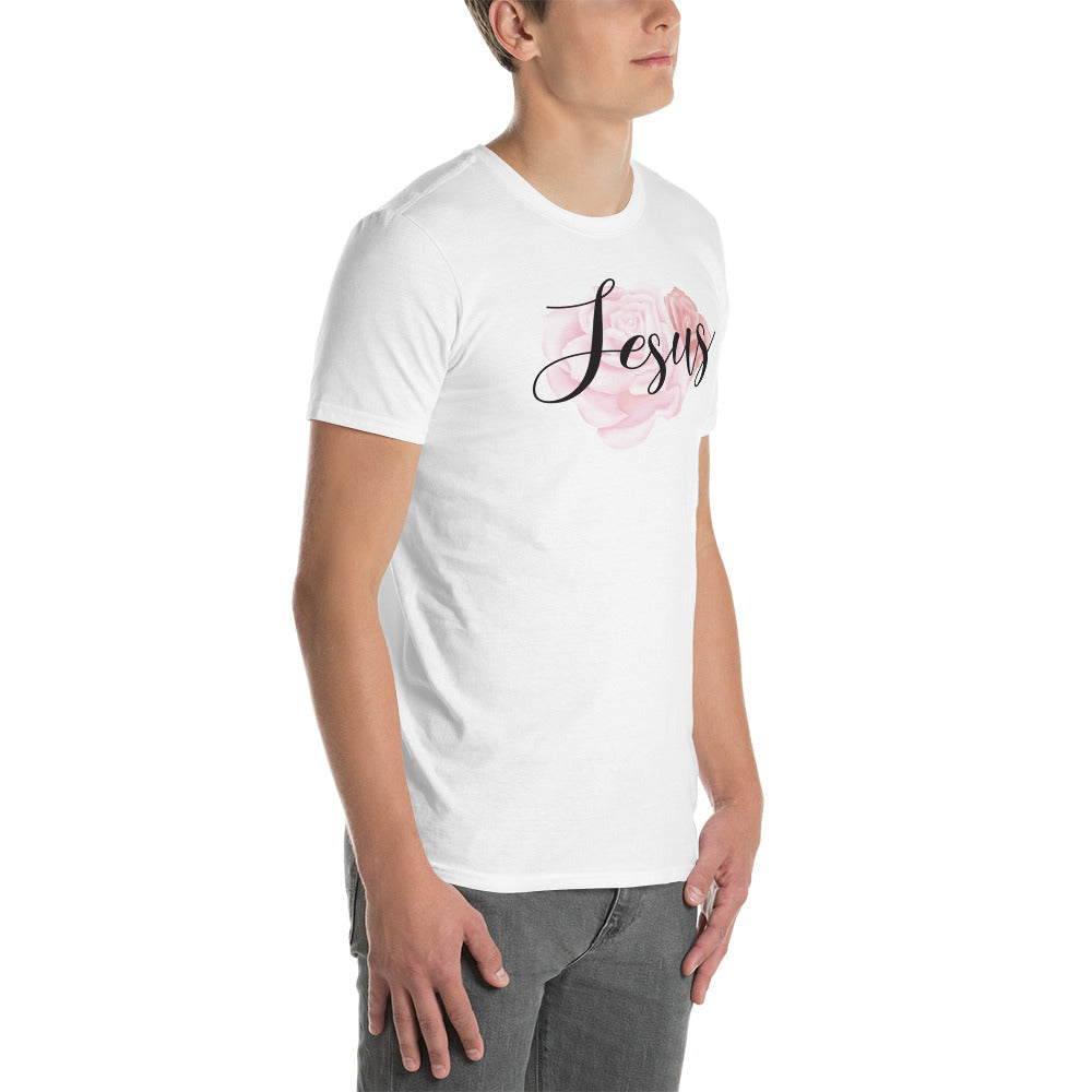 Jesus Kurzärmeliges Unisex-T-Shirt