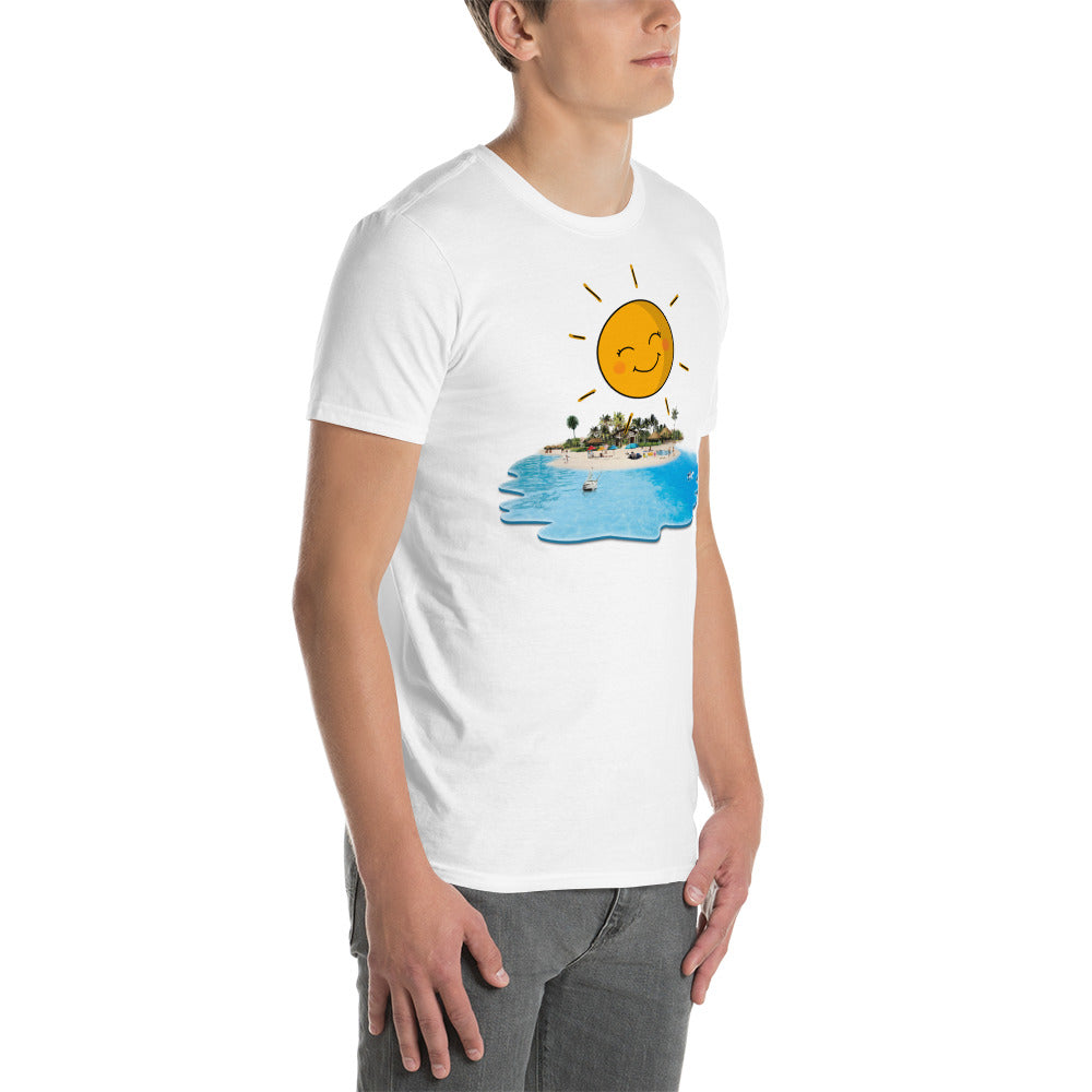 Summer sun beach Unisex-T-Shirt - souverista