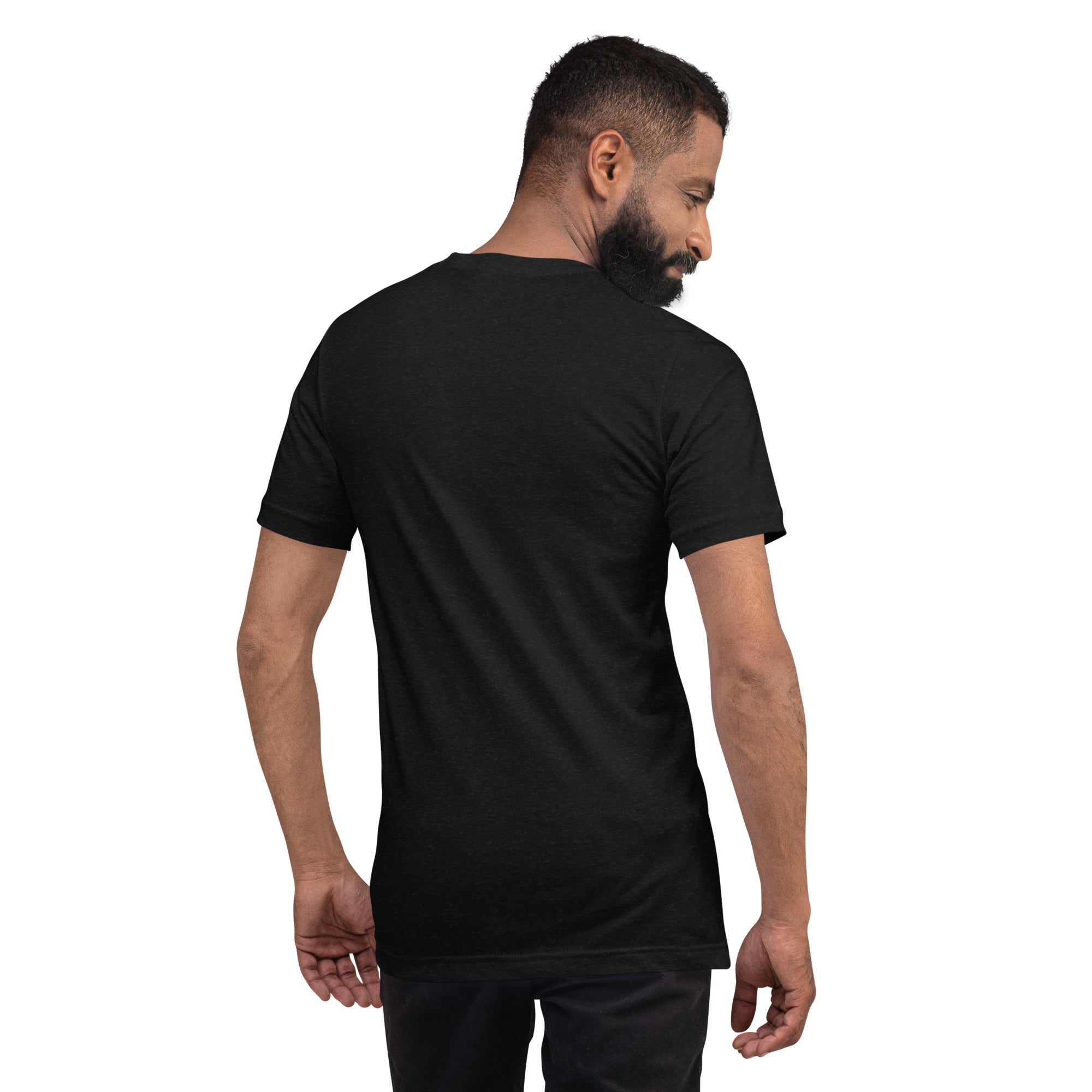 Old guy on a bike Unisex-T-Shirt - souverista