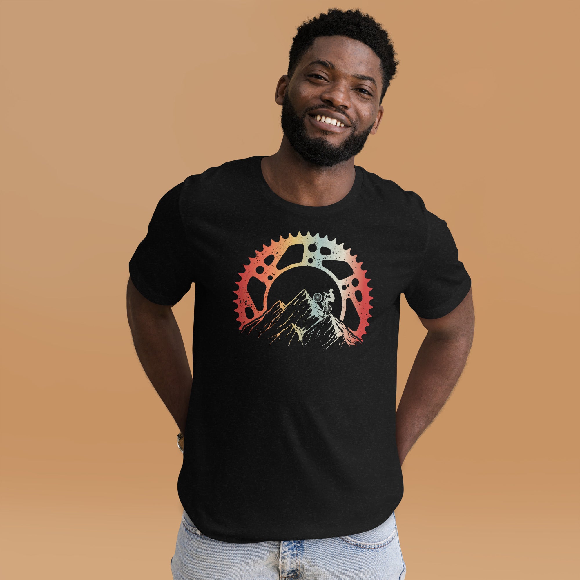 Mountain biker nisex-T-Shirt - souverista