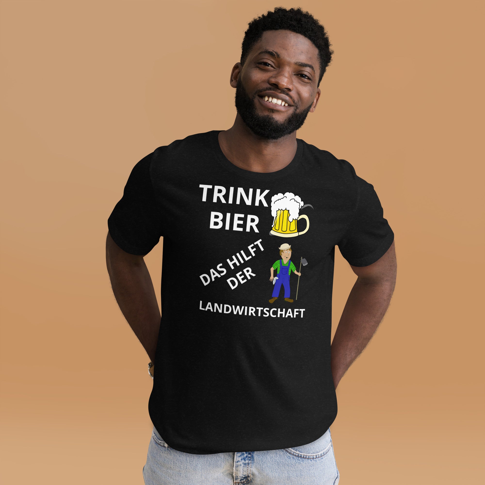 Trink Bier Unisex-T-Shirt