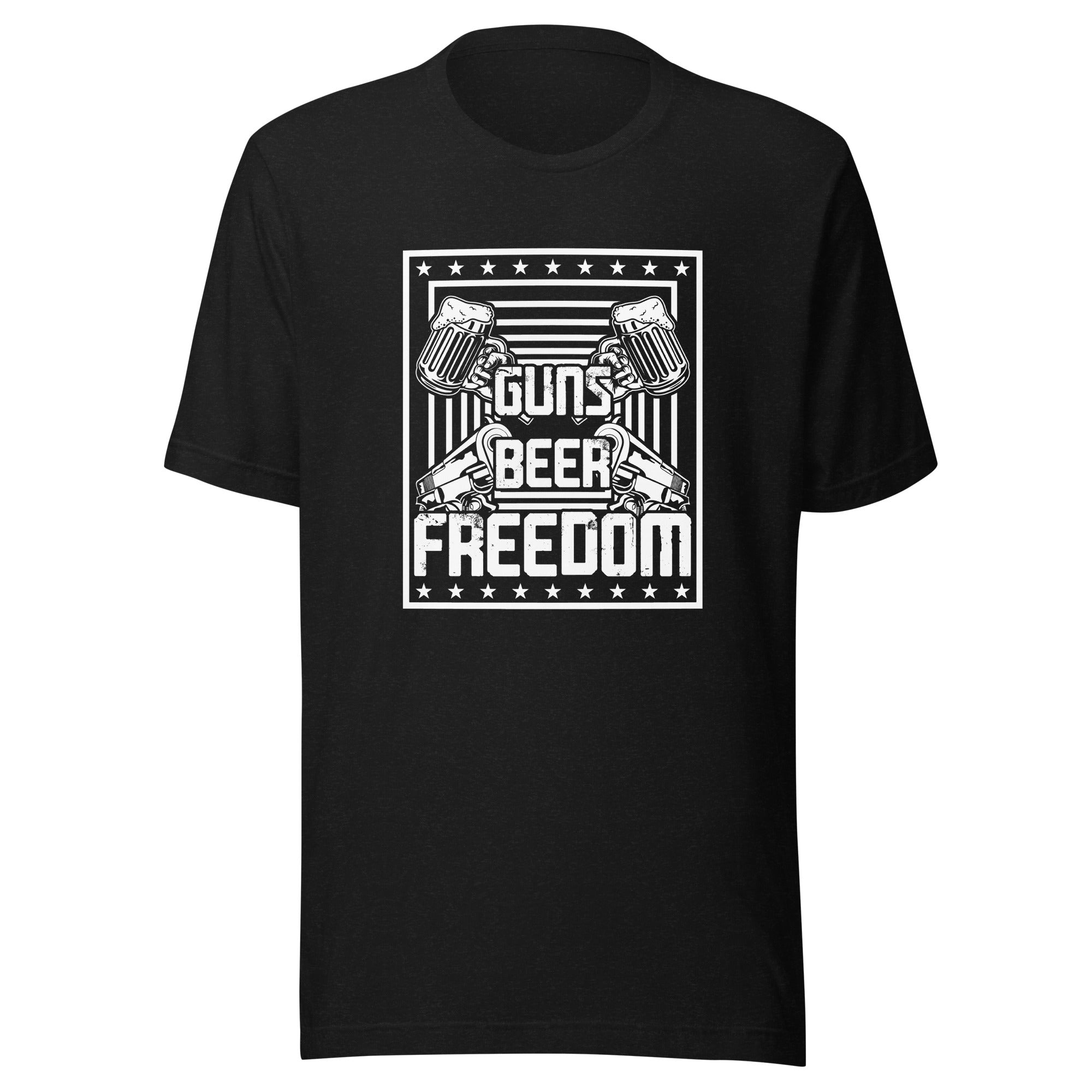 Guns - Beer - Freedom unisex t-shirt