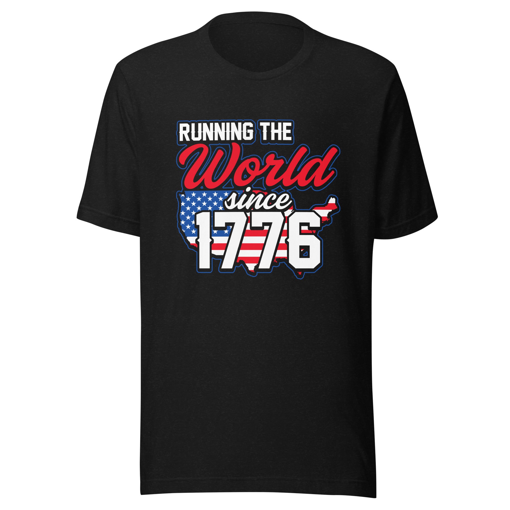 Running the world Unisex-T-Shirt - souverista