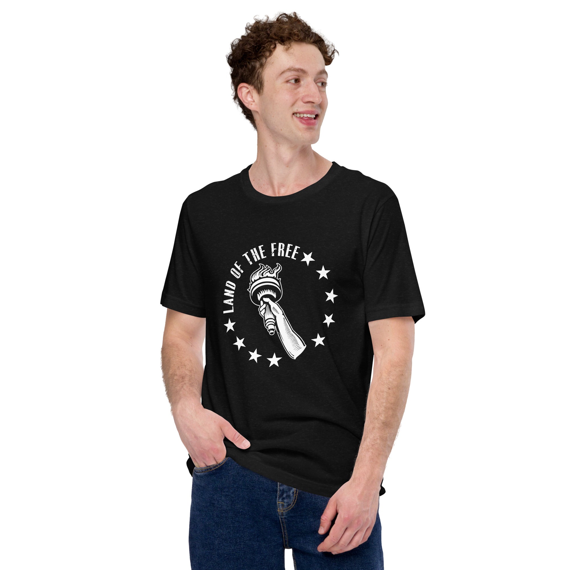 Land of the free Unisex-T-Shirt - souverista