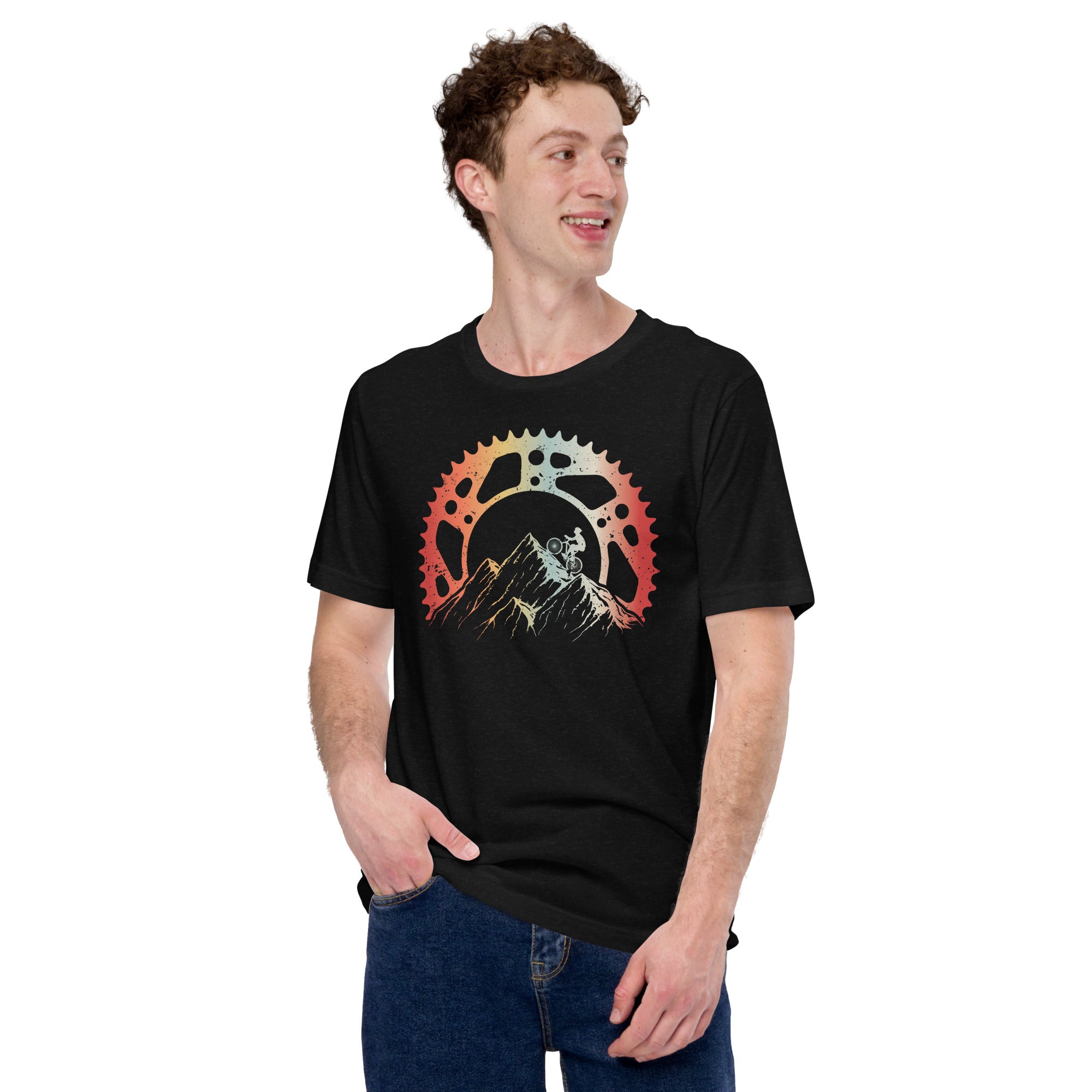 Mountain biker nisex-T-Shirt - souverista