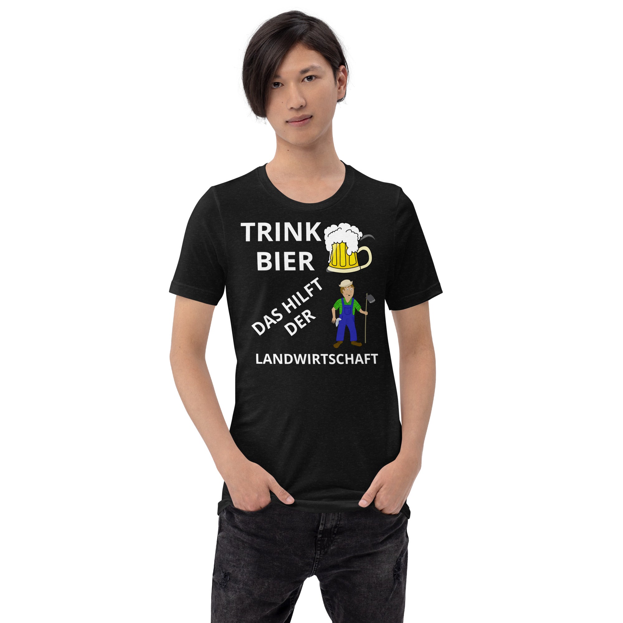 Trink Bier Unisex-T-Shirt