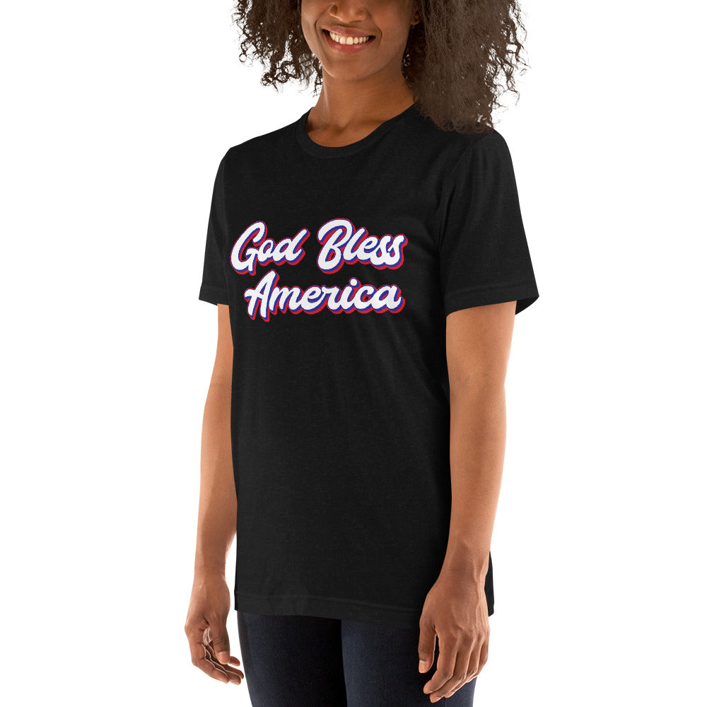Good bless america Unisex-T-Shirt - souverista