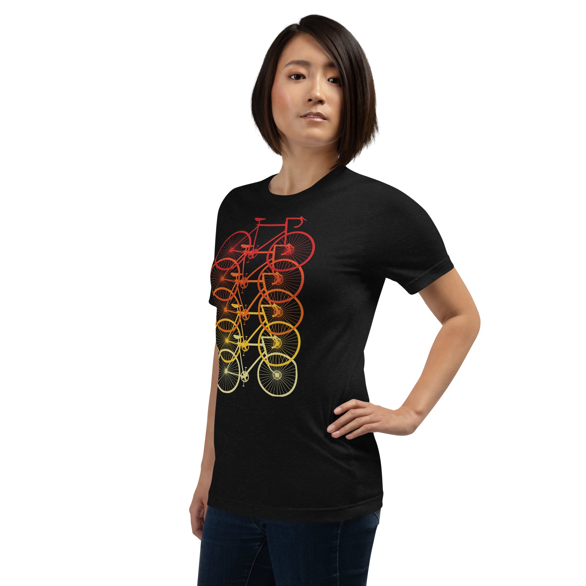 Rainbow cyclist Unisex-T-Shirt - souverista