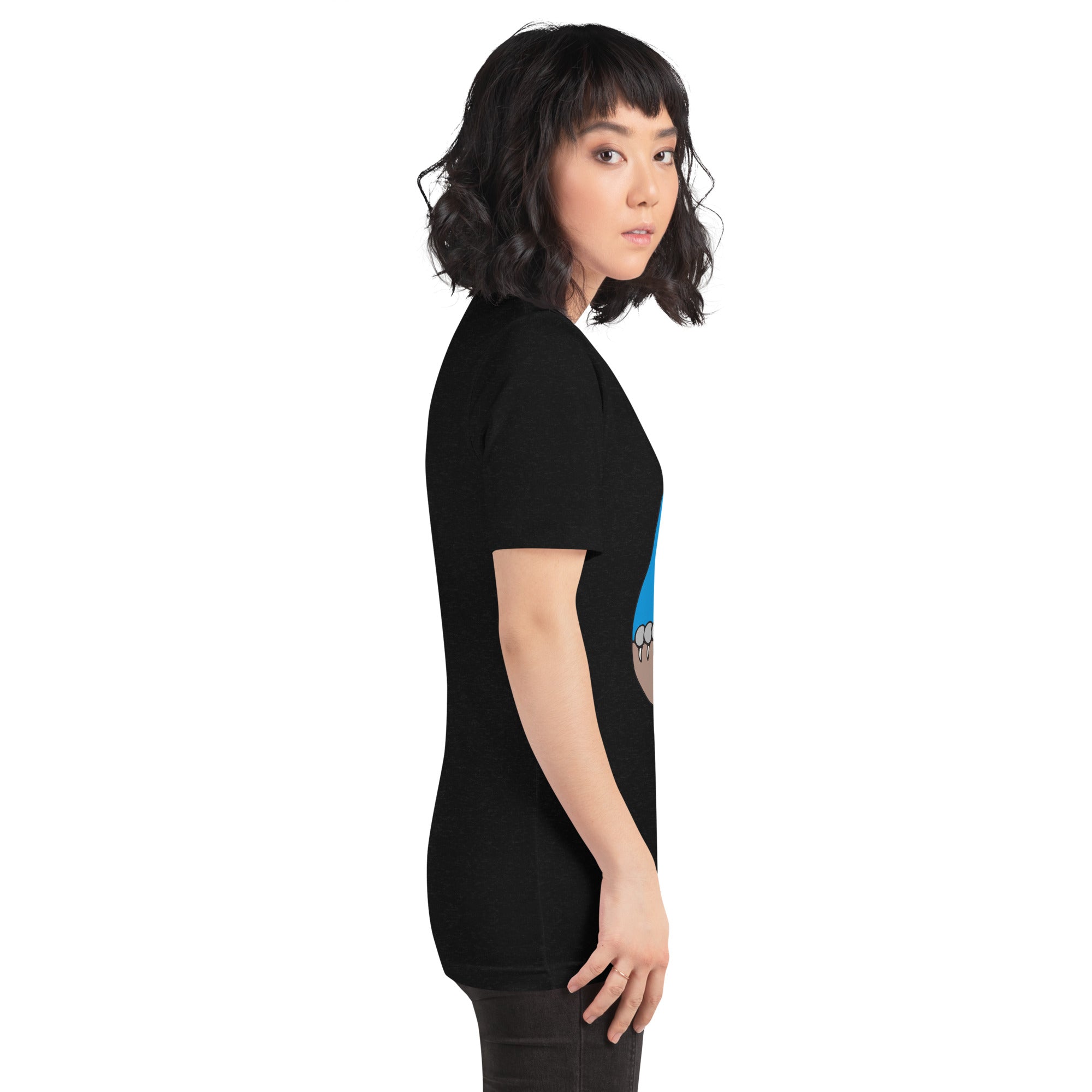 Beware the cat  Unisex-T-Shirt