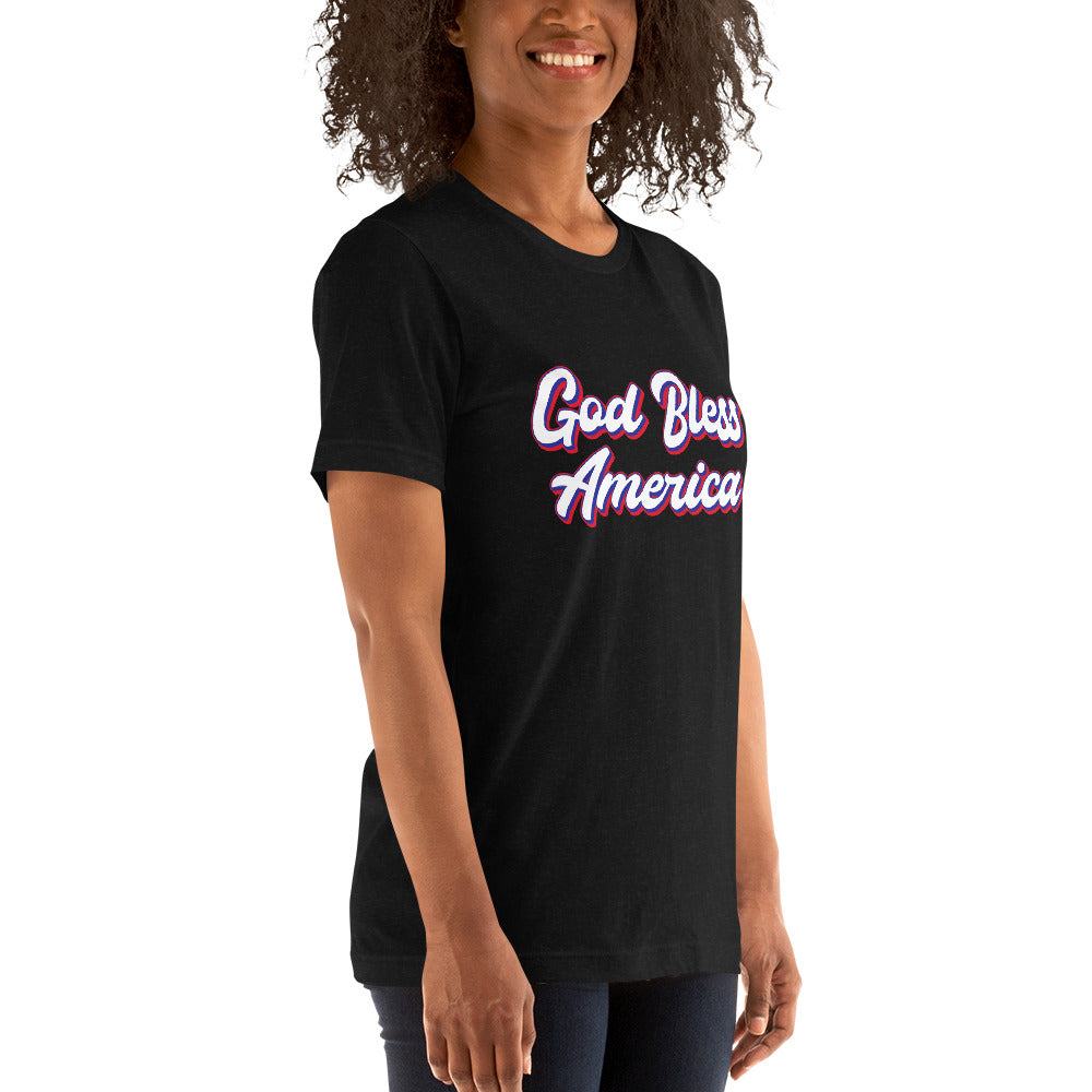 Good bless america Unisex-T-Shirt - souverista