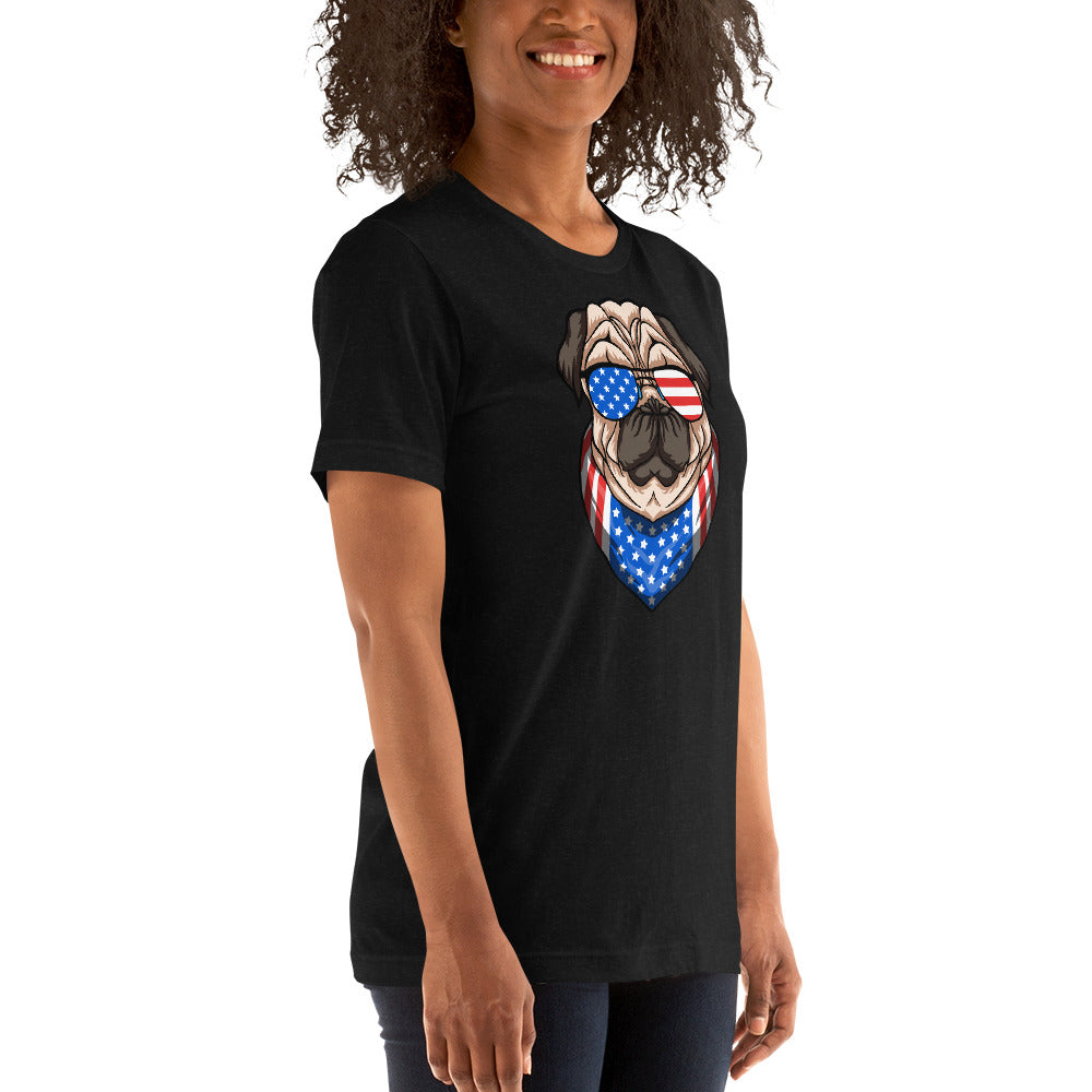 USA Dog Unisex-T-Shirt