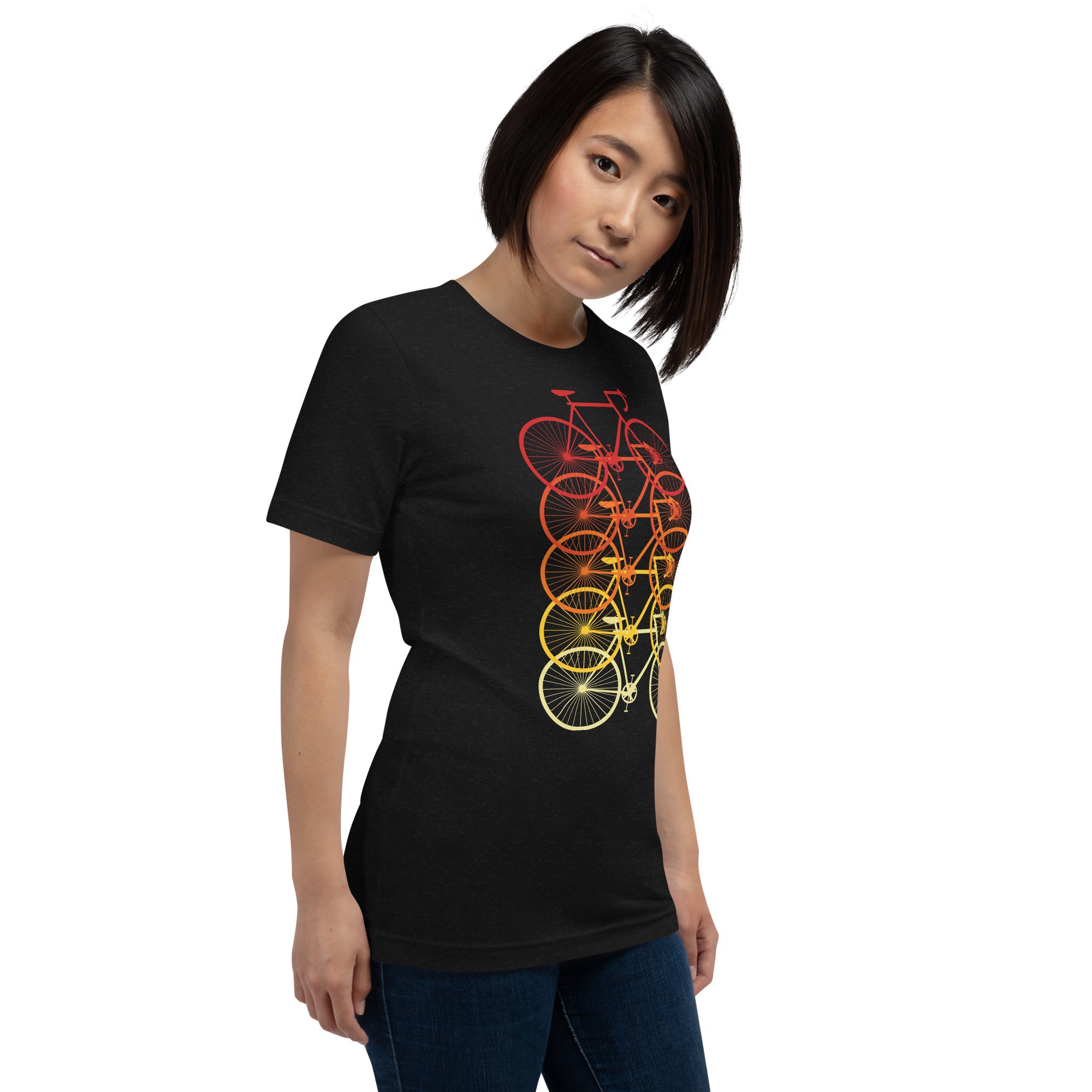Rainbow cyclist Unisex-T-Shirt - souverista