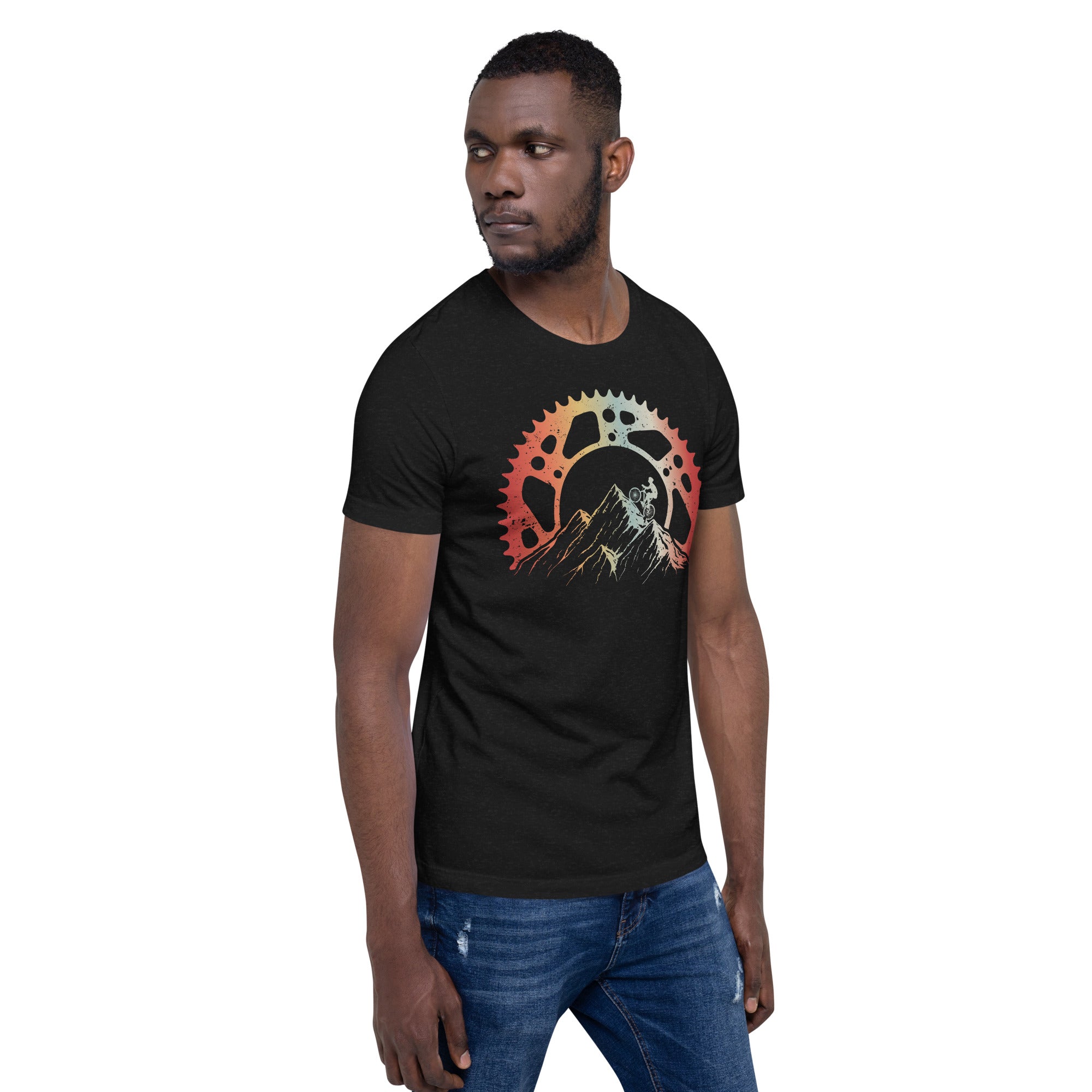 Mountain biker nisex-T-Shirt - souverista