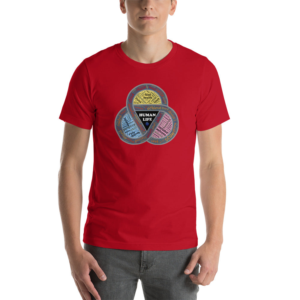 Menschenleben Unisex-T-Shirt - souverista