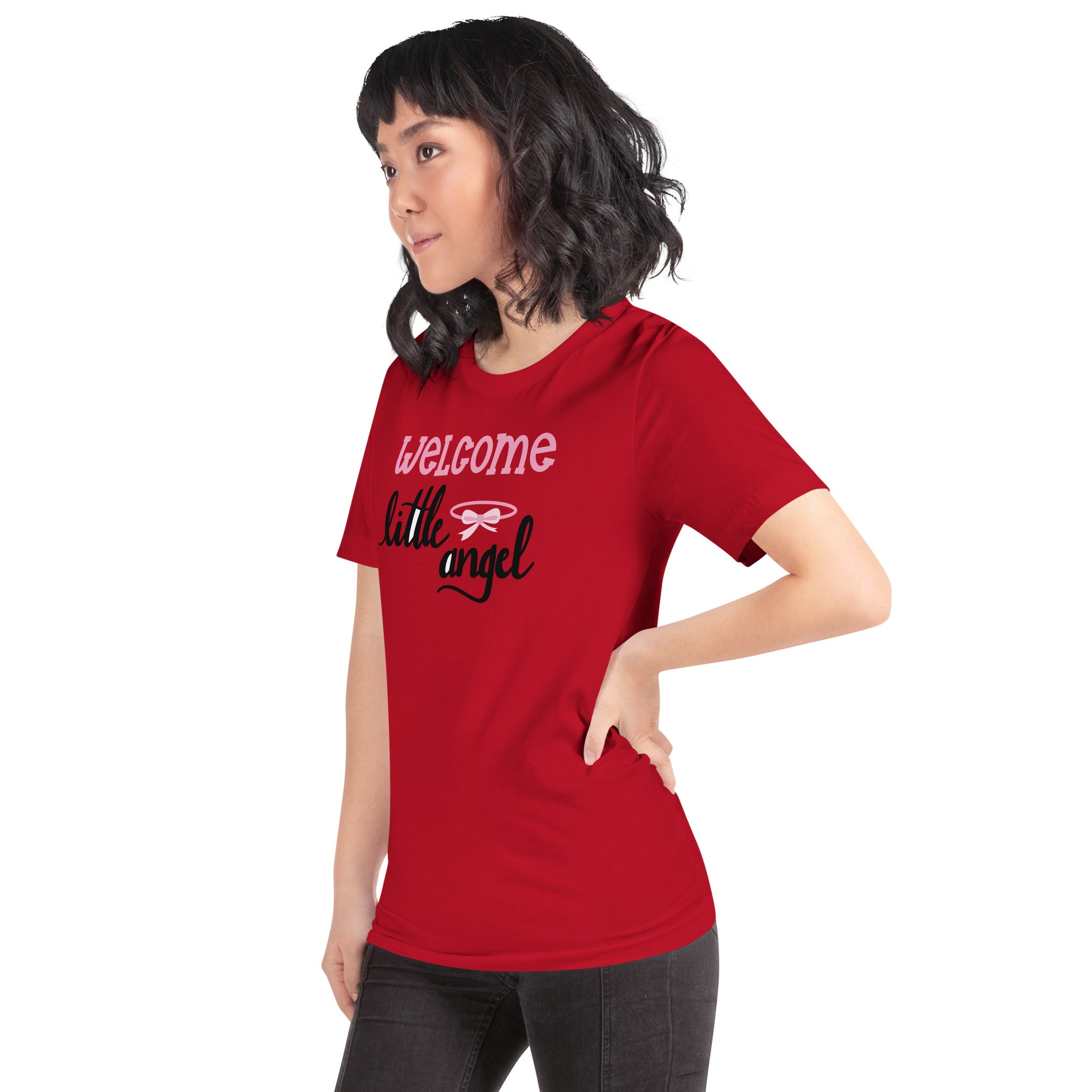 Willkommen kleiner Engel Unisex-T-Shirt