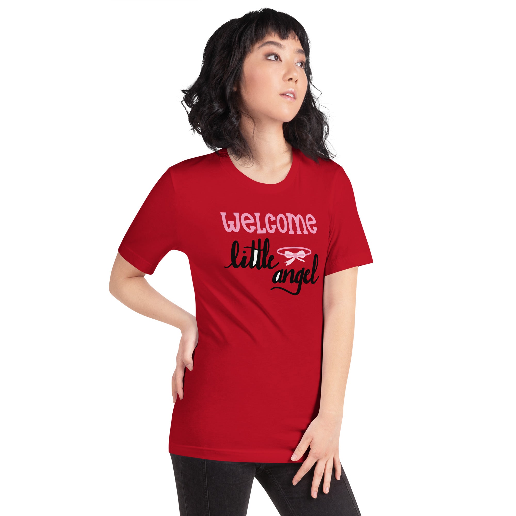 Willkommen kleiner Engel Unisex-T-Shirt