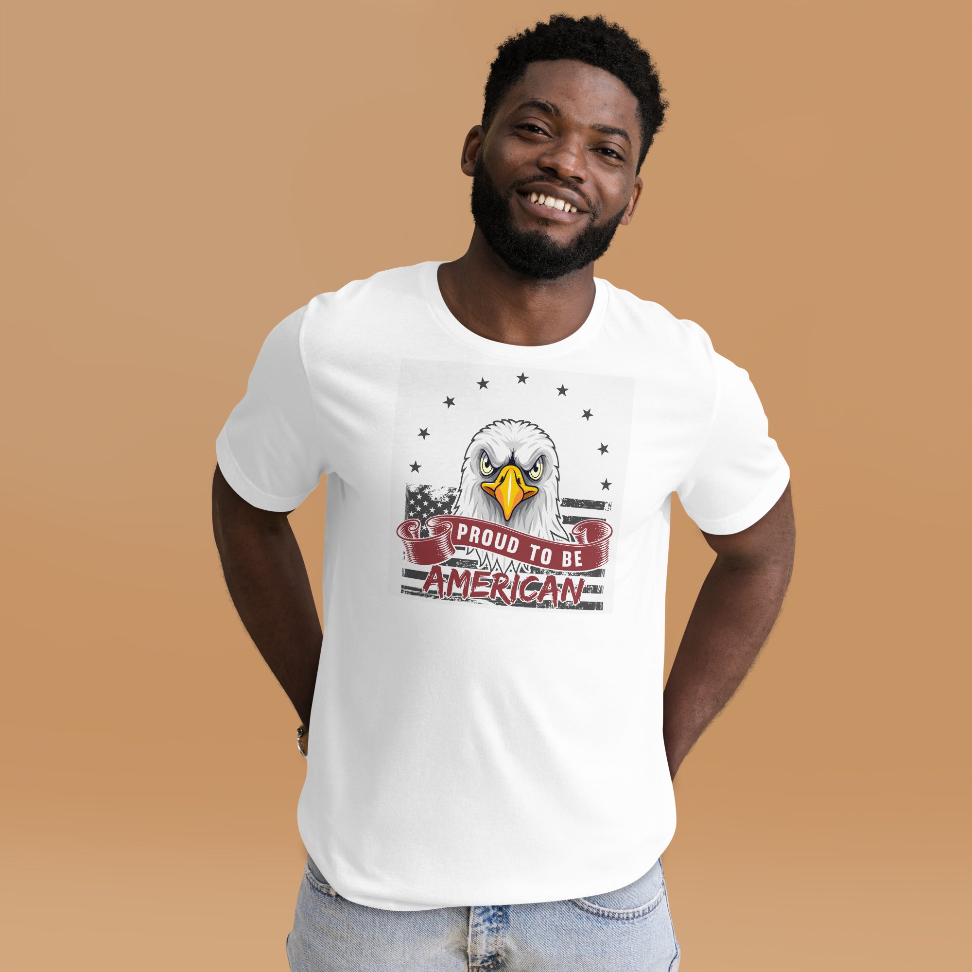 Proud to be american Unisex-T-Shirt - souverista