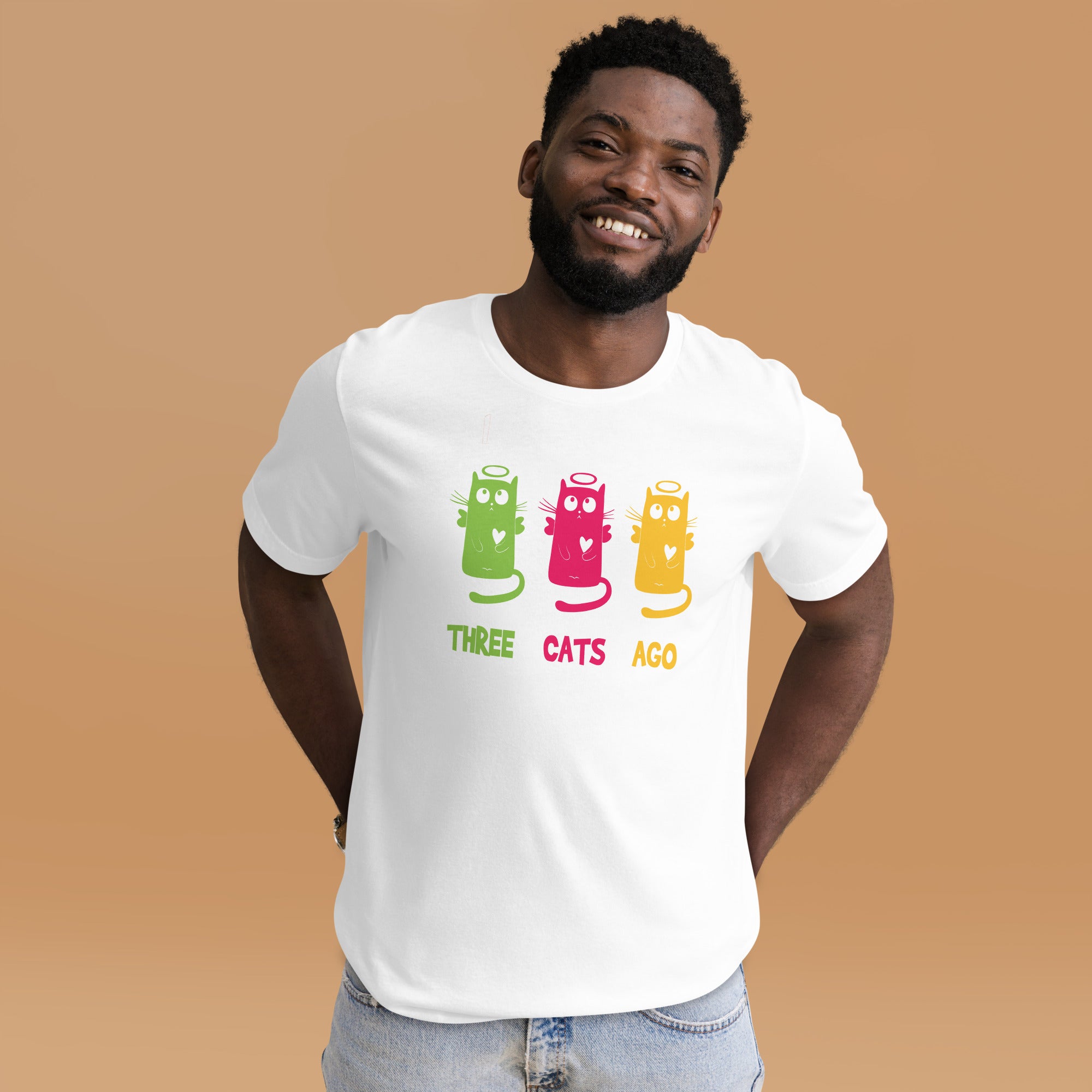 Three cats ago Unisex-T-Shirt