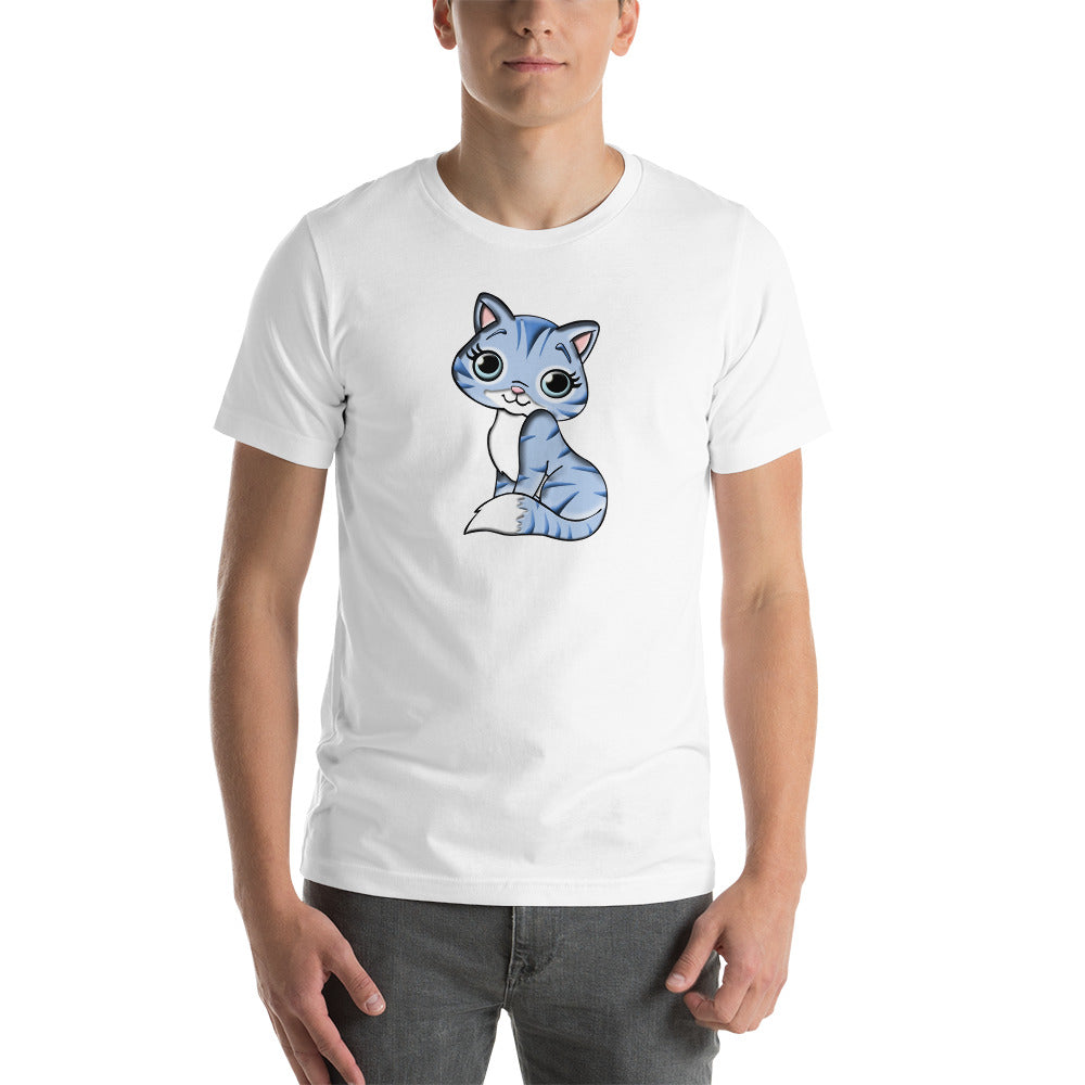 Süße Katze Unisex-T-Shirt