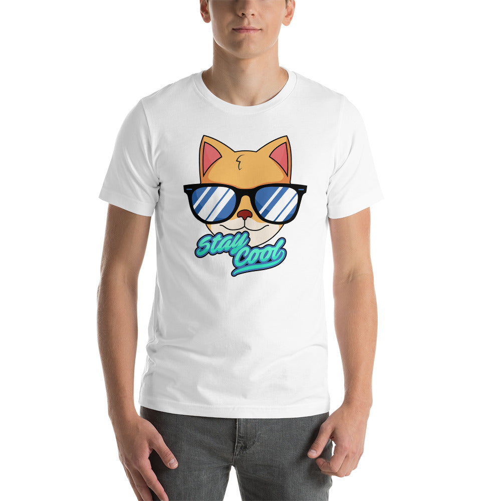 Stay cool cat Unisex-T-Shirt - souverista