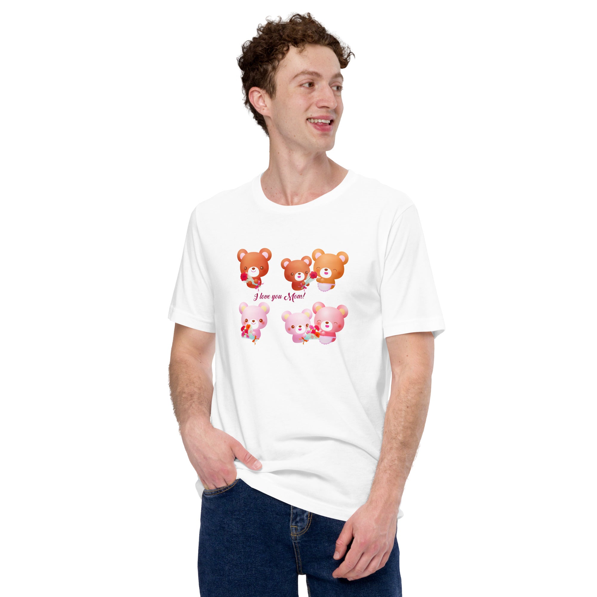 I love you mum Unisex-T-Shirt - souverista