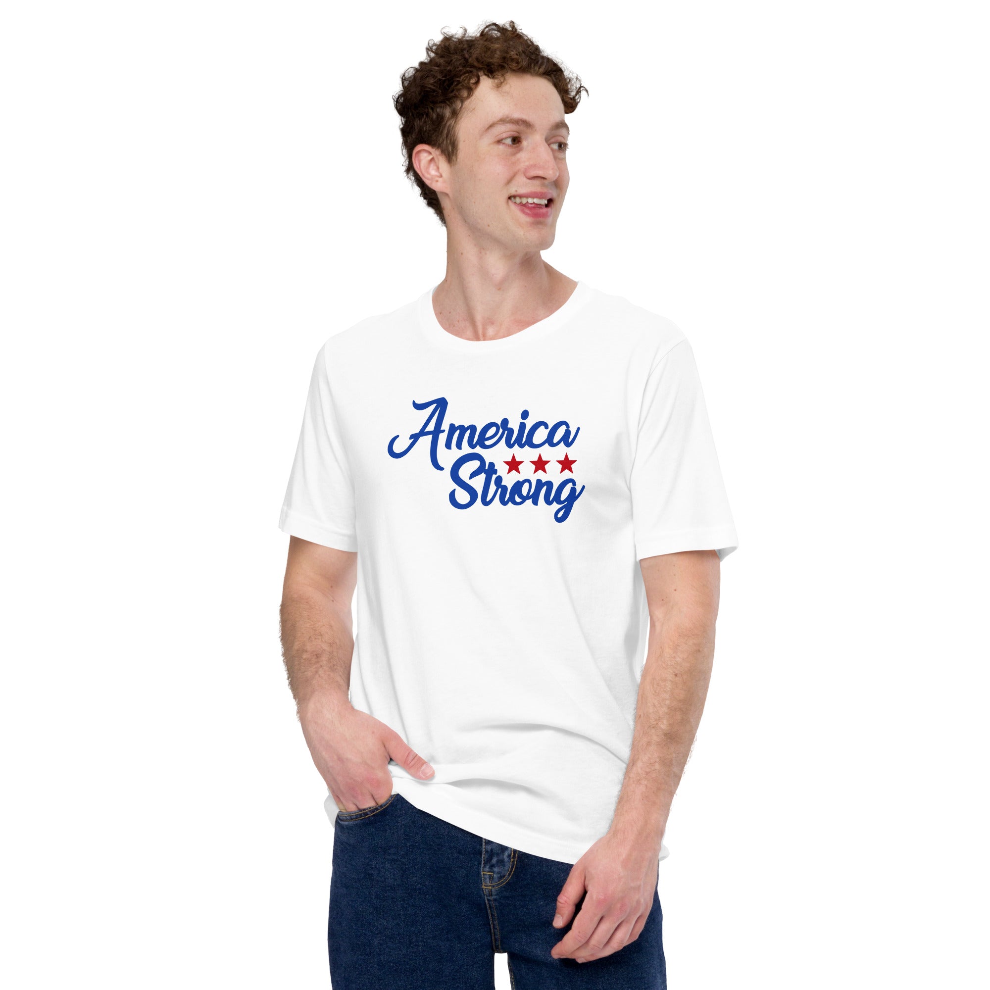 America strong Unisex-T-Shirt