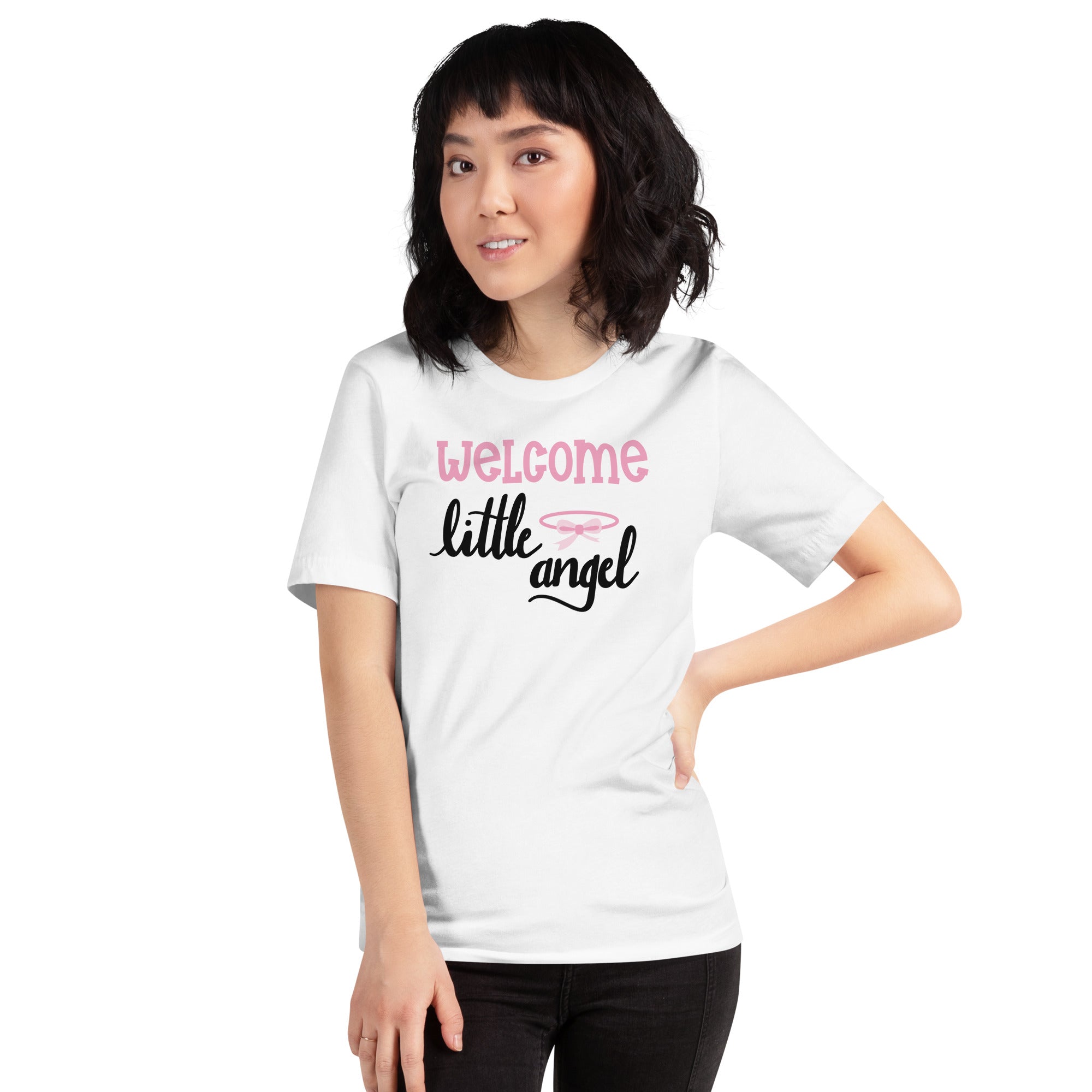 Welcome little angel Unisex-T-Shirt - souverista