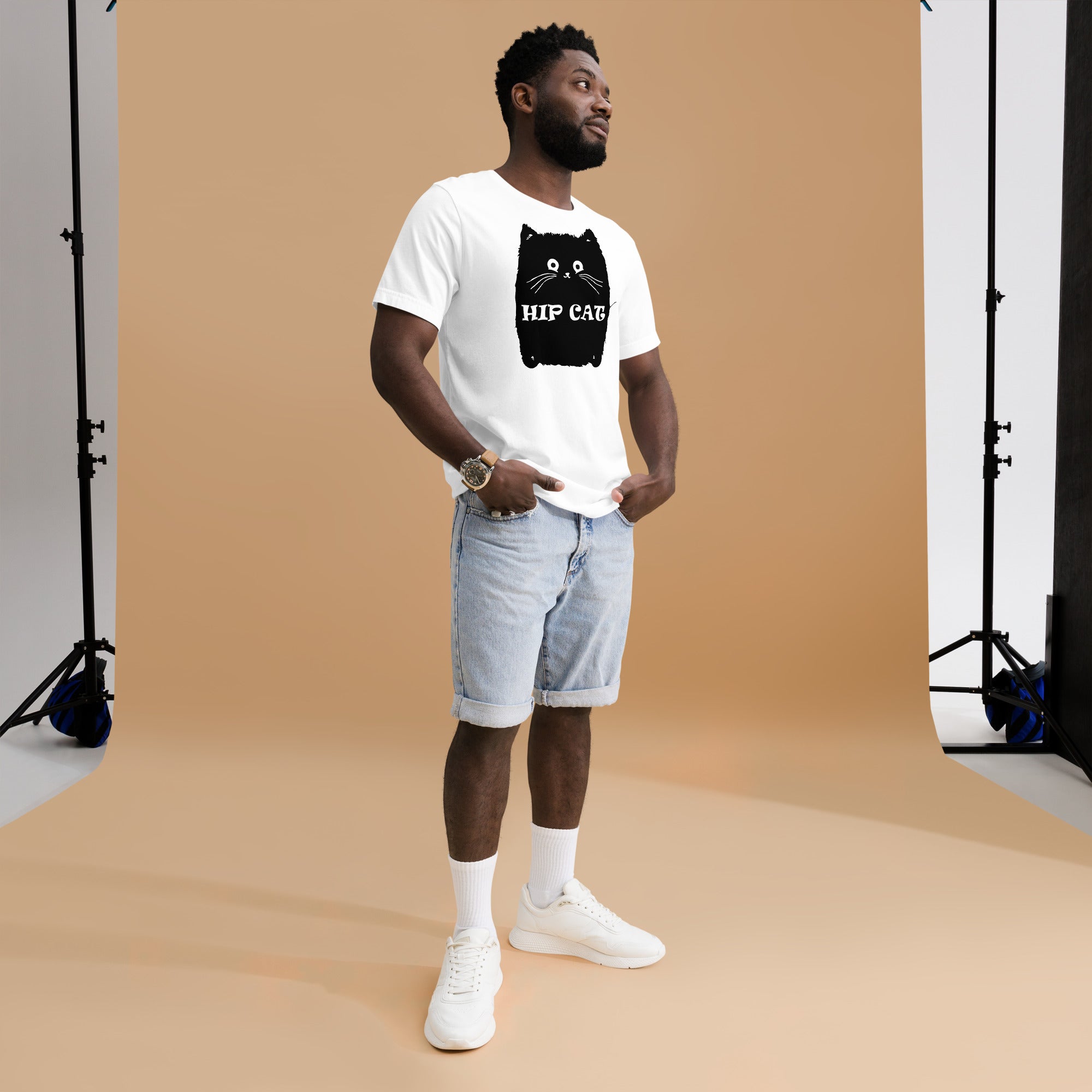 Hip Cat Unisex-T-Shirt - souverista