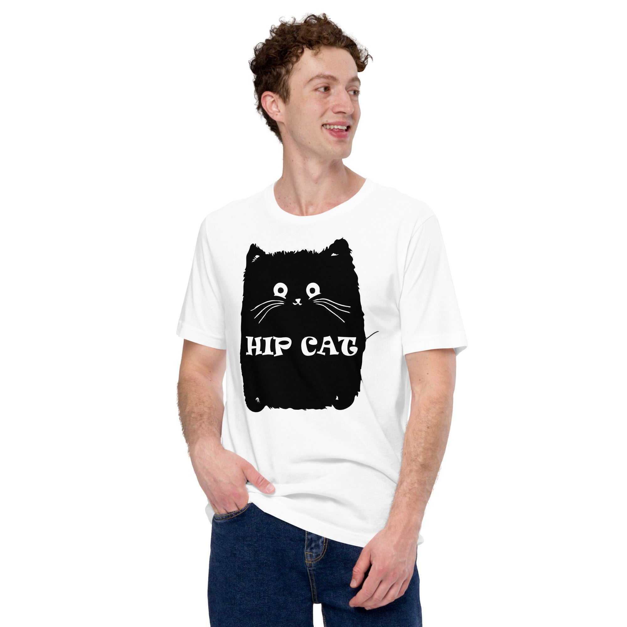 Hip Cat Unisex-T-Shirt - souverista
