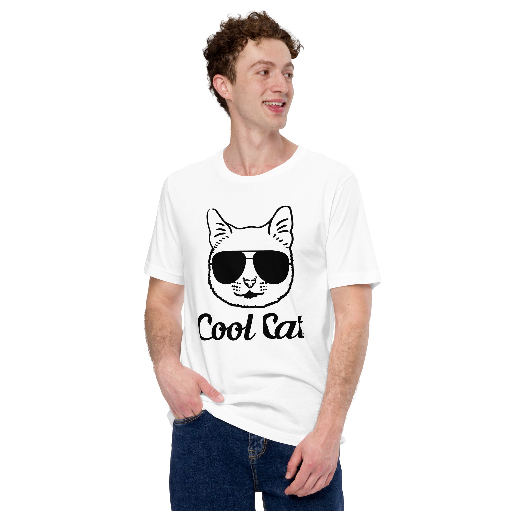 Cool Cat Unisex-T-Shirt - souverista
