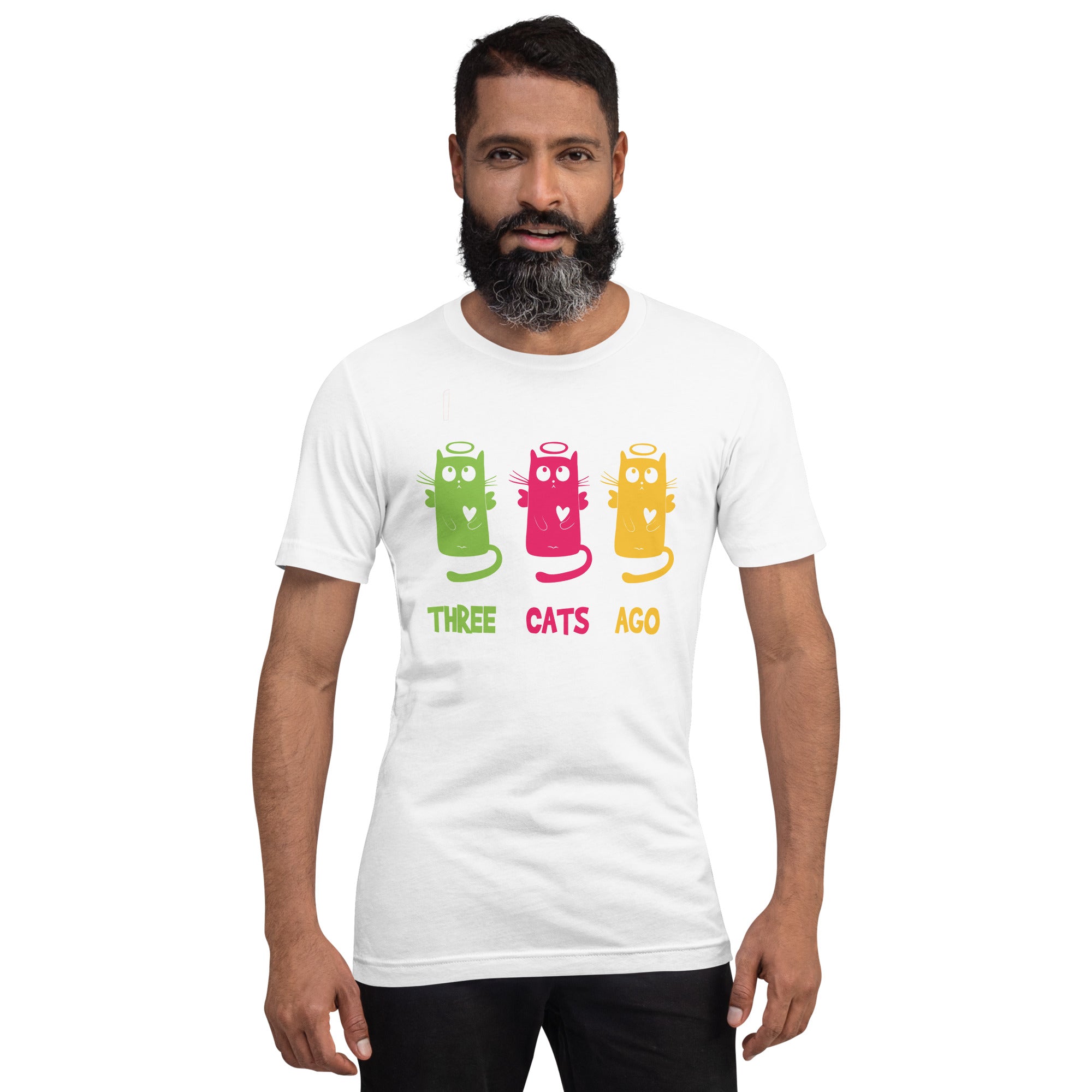 Three cats ago Unisex-T-Shirt