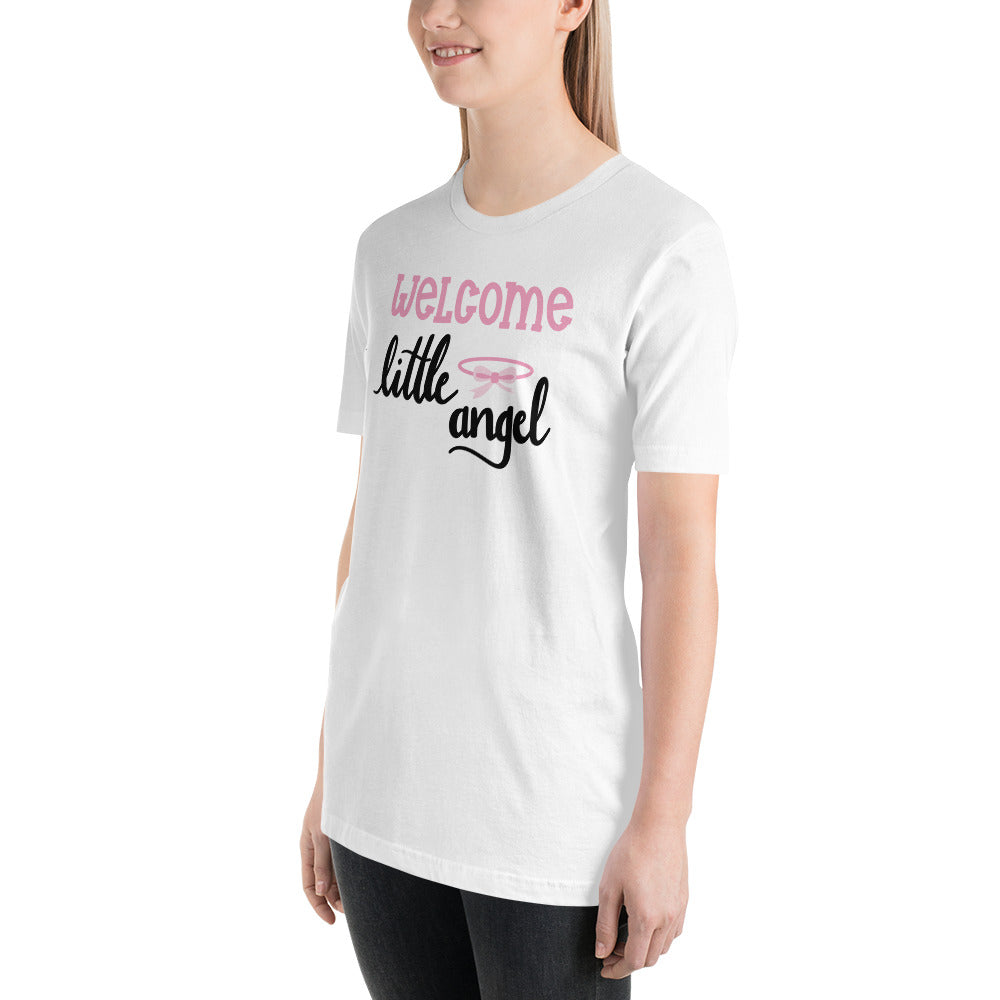 Welcome little angel Unisex-T-Shirt - souverista