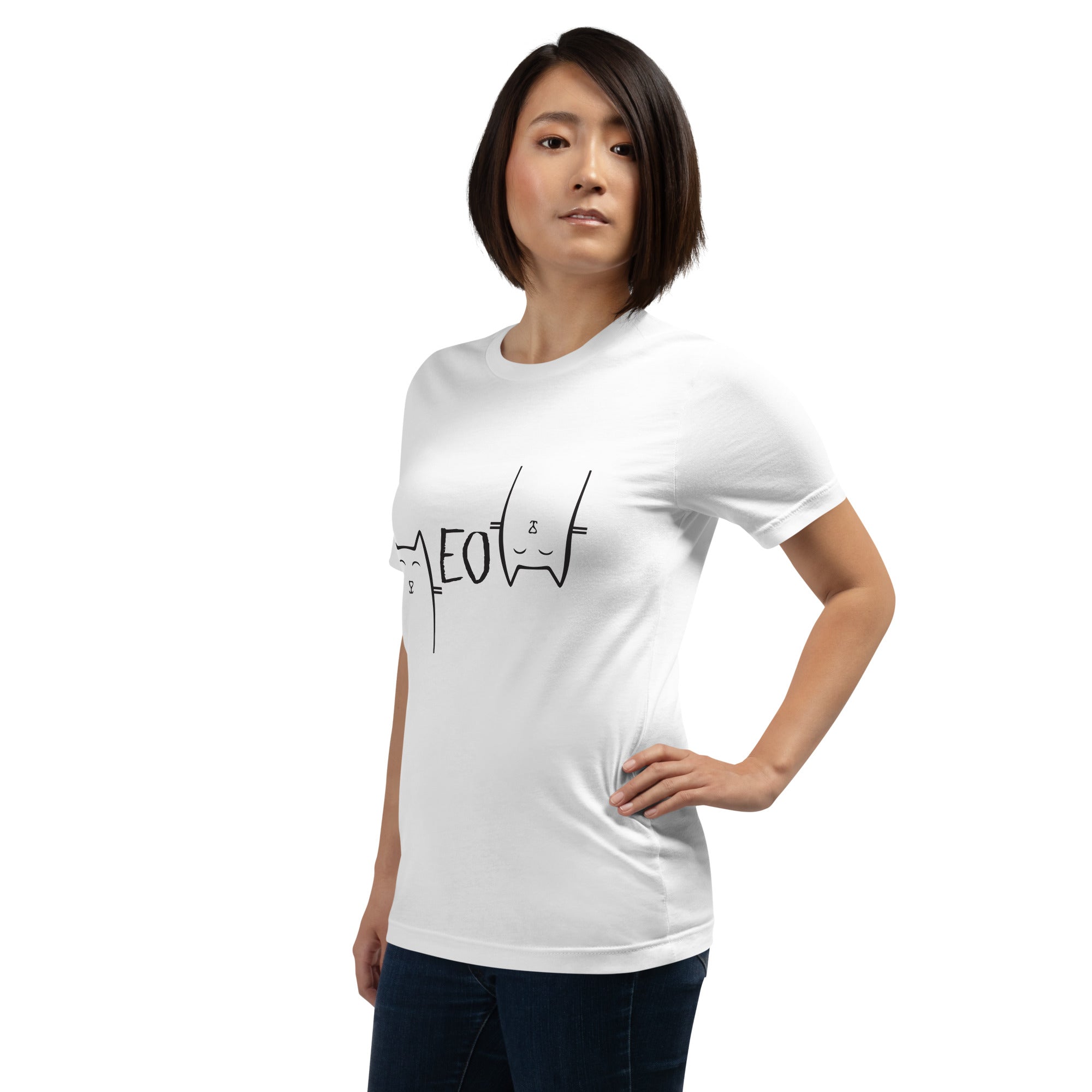 Meow Unisex-T-Shirt