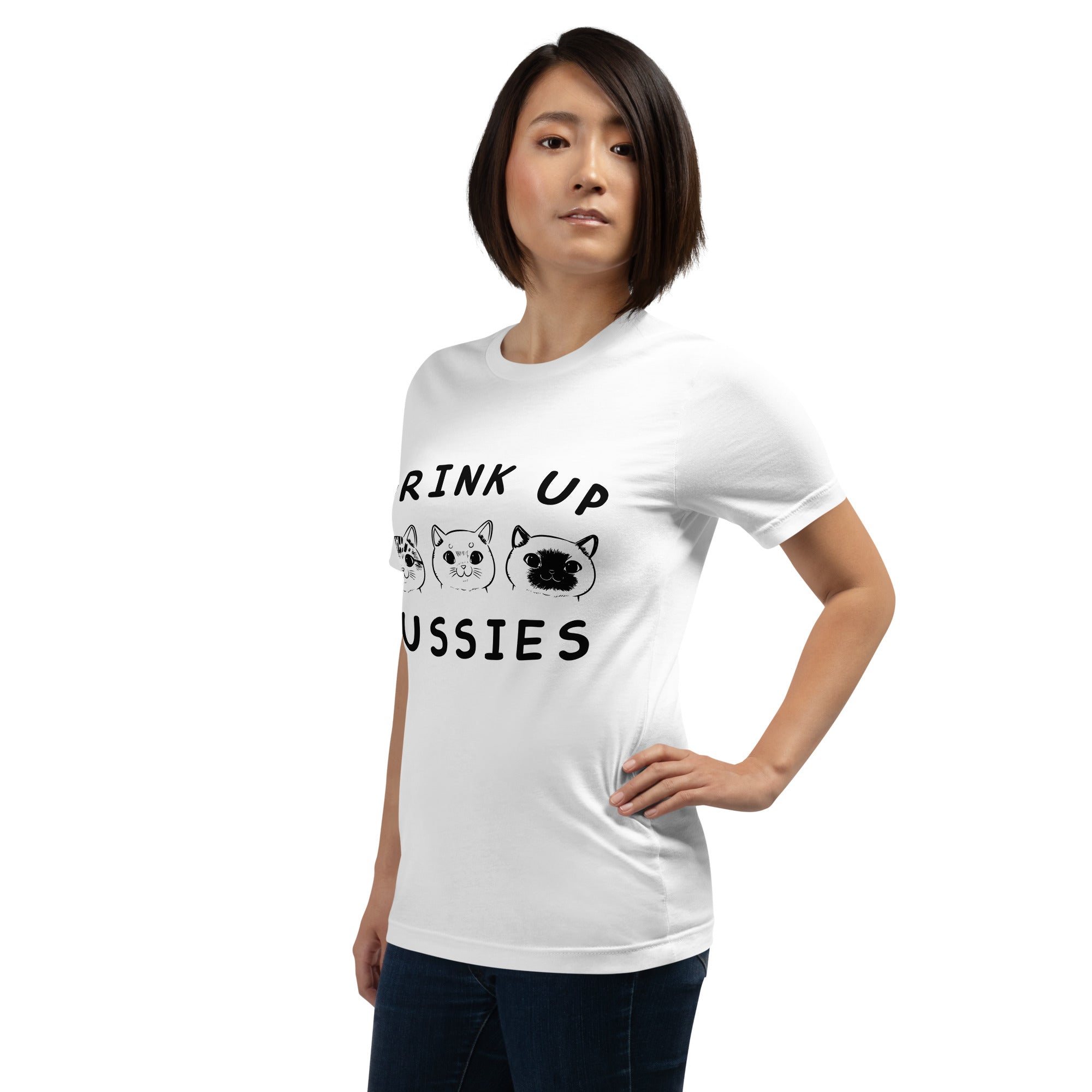 Drink up pussies Unisex-T-Shirt - souverista