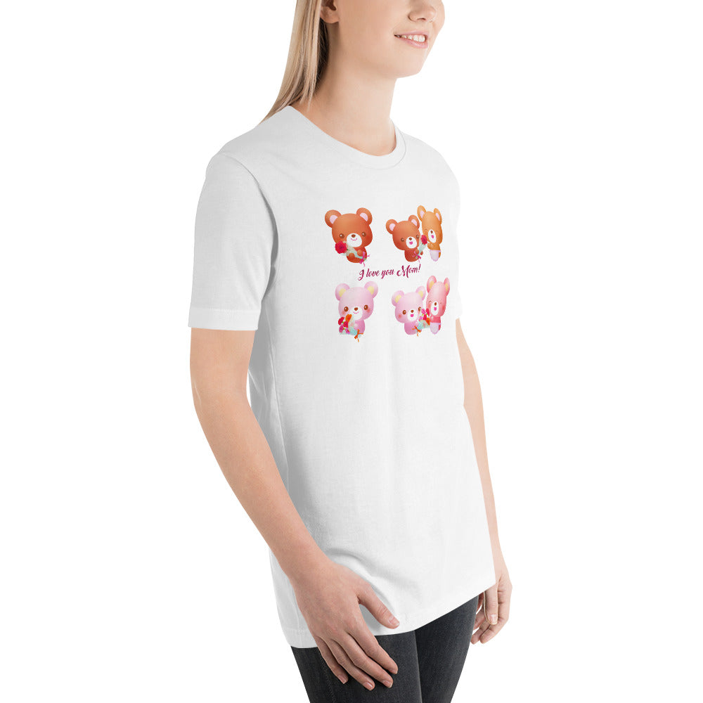 I love you mum Unisex-T-Shirt - souverista