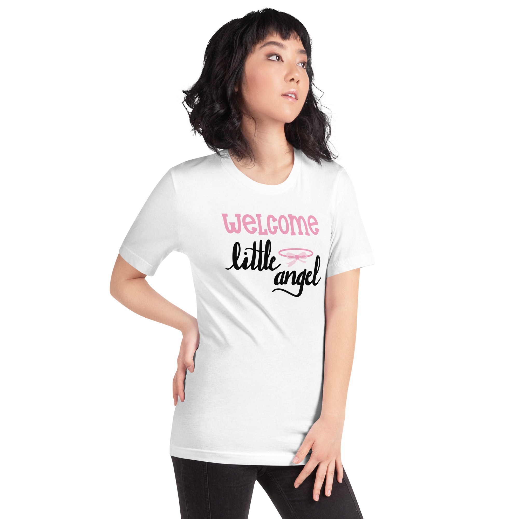 Welcome little angel Unisex-T-Shirt - souverista
