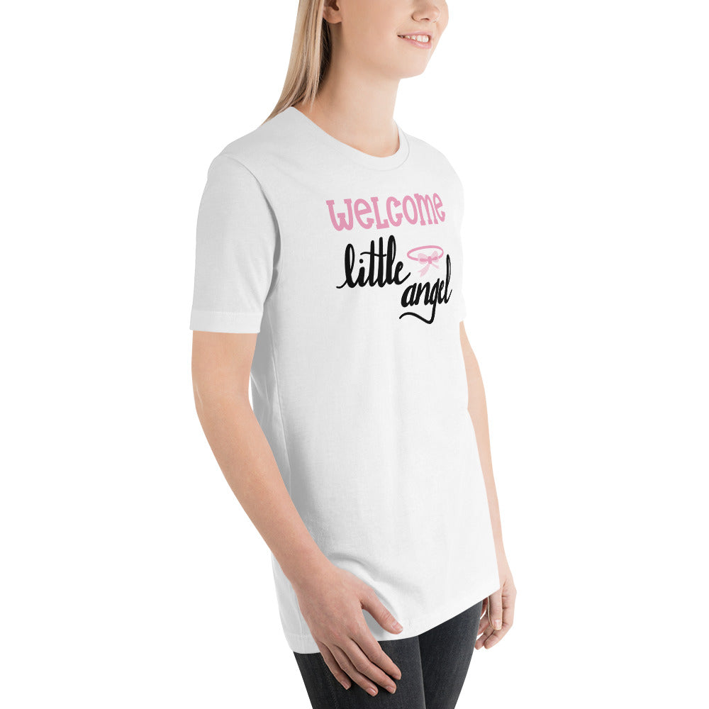 Welcome little angel Unisex-T-Shirt - souverista